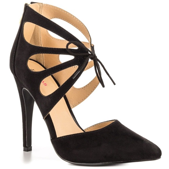 JustFab Cosima Black heels - Picture 1 of 4